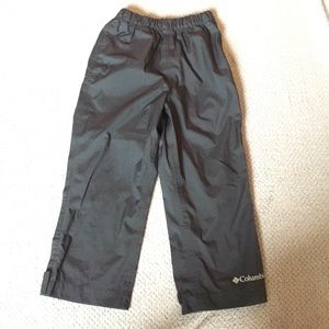 Columbia Rain Pants- Unisex- 4T